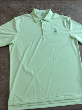 Peter Millar Light Green Men’s Performance Polo